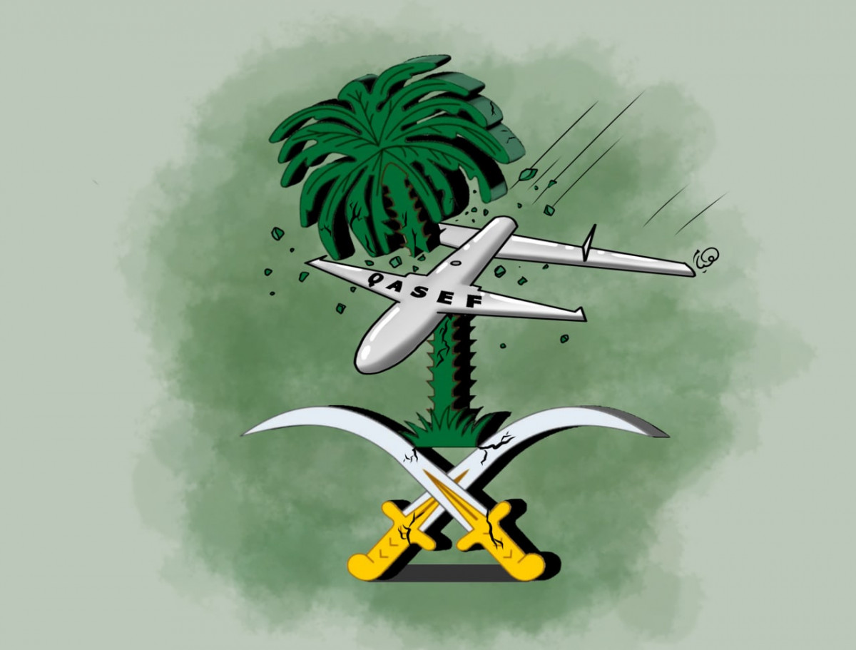 كاريكاتير / هزيمة التحالف السعودي في الحرب على اليمن
