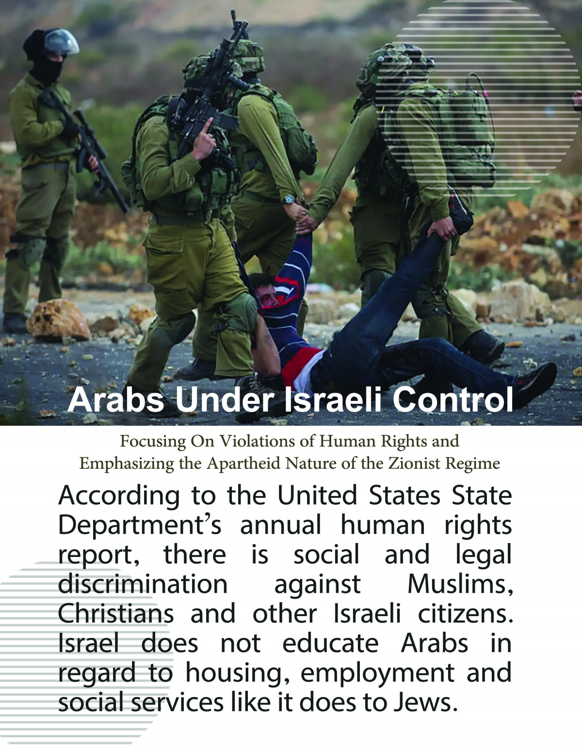 Arabs under Israeli control