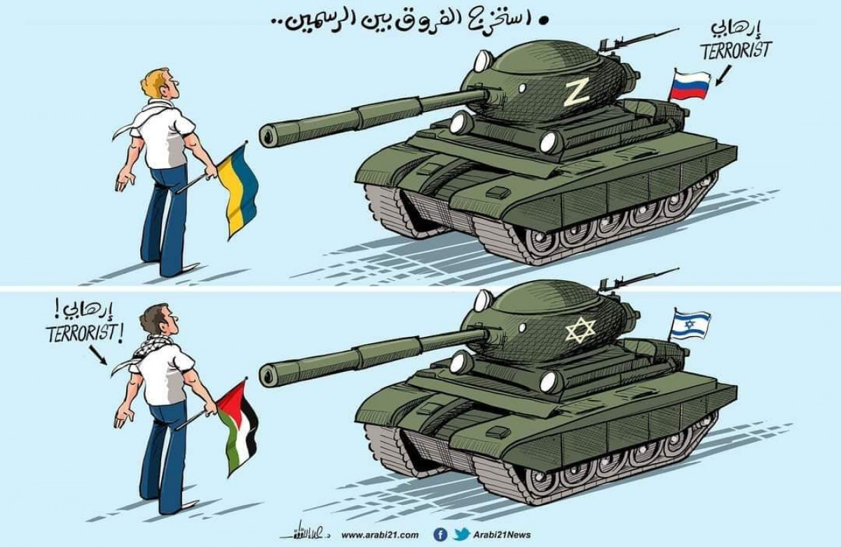 Double Standards= Ukraine and Palestine