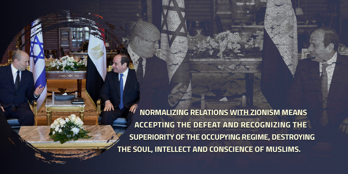 normalizing relations with Zionism means accepting the defeat and recognizing the superiority of the occupying regime