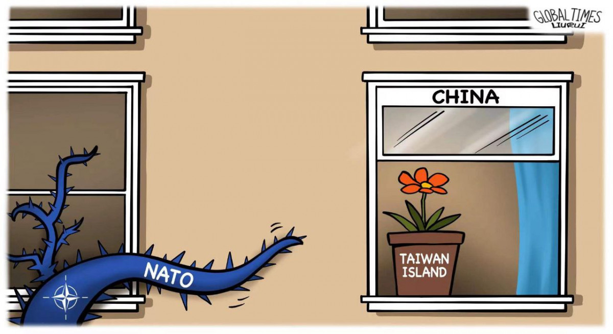 NATO attempts to make Taiwan island the next victim of its savage expansion.