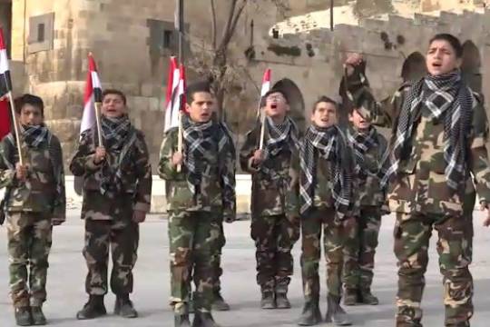 فيديو كليب / من اطفال حلب .. لن ننسى سليماني