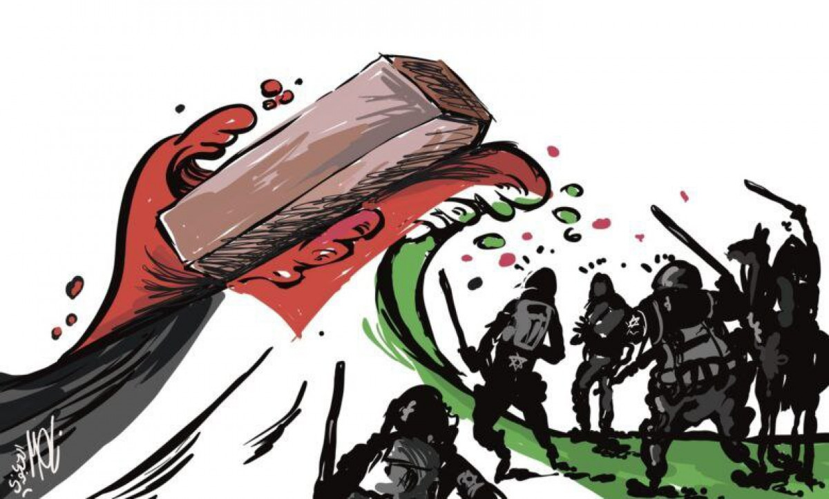 كاريكاتير / الاعتداء على جثمان شيرين أبو عاقلة