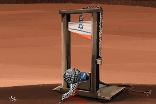 كاريكاتير / اغتيال الصحفية شيرين أبو عاقلة