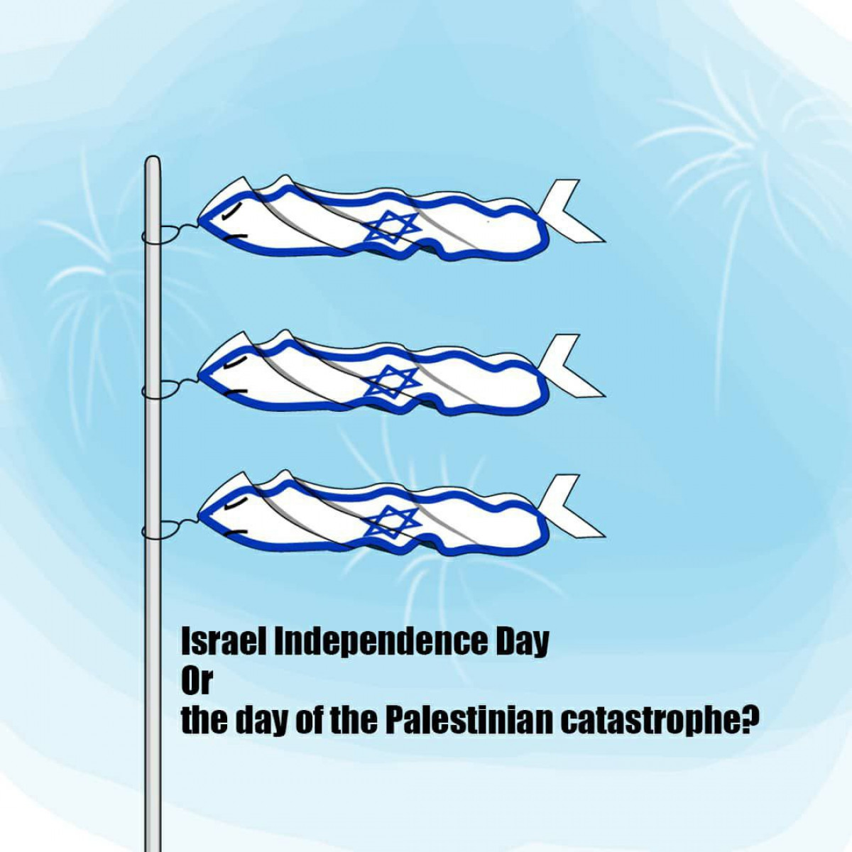 Israel independence day or the day of the Palestinian catastrophe?