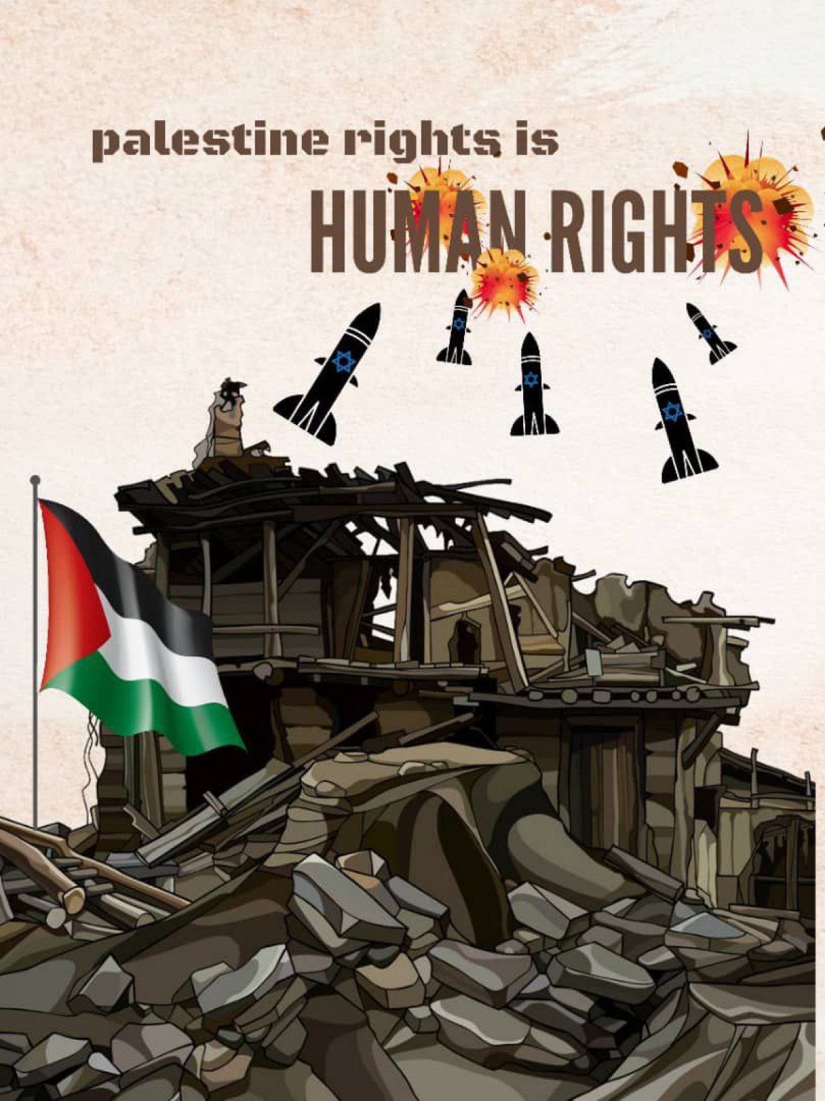 Palestine rights is human rights