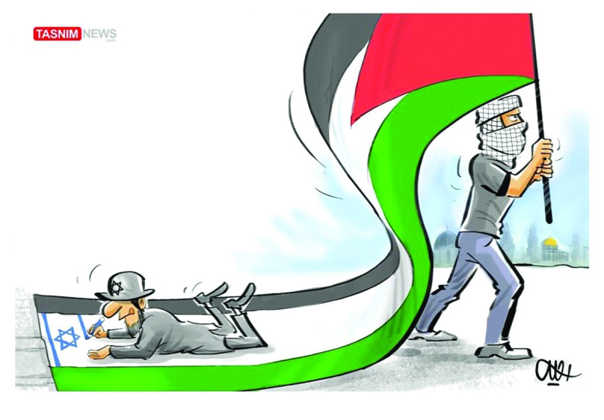 كاريكاتير / مسيـرة الأعلام
