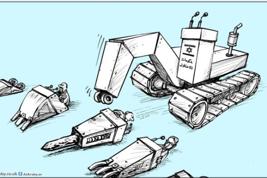 كاريكاتير / حكومات الإحتلال