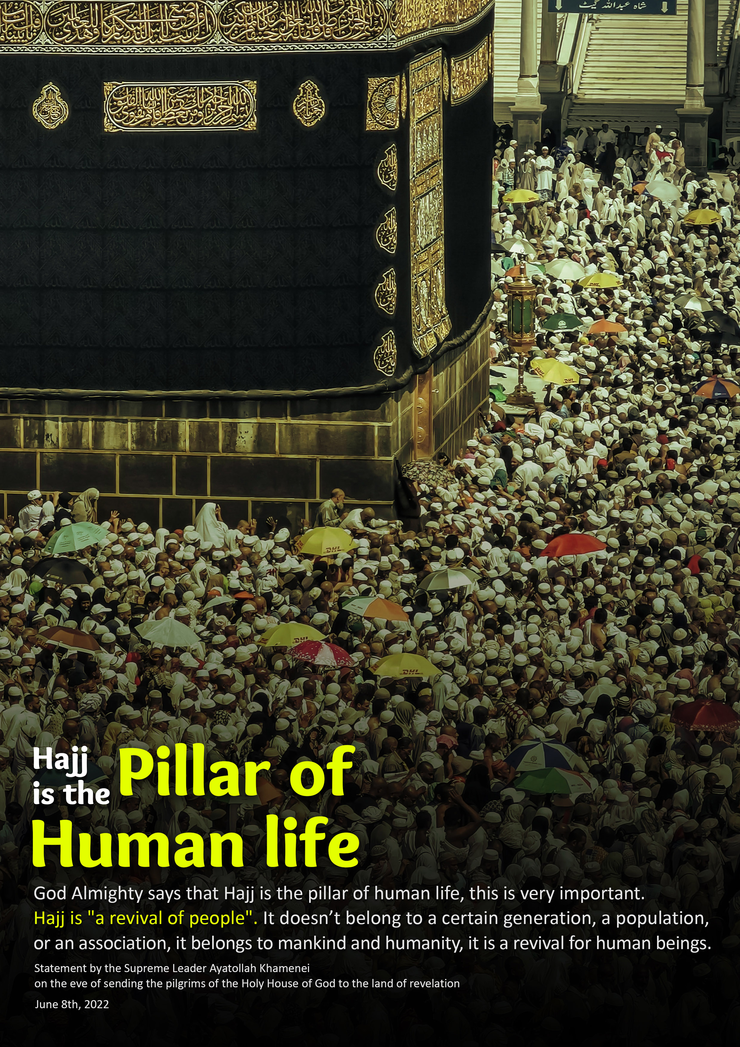haji is the pillar of human life