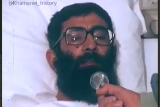 شعری که امام خامنه ای پس از ترور خود، در بیمارستان برای امام خمینی خواندند