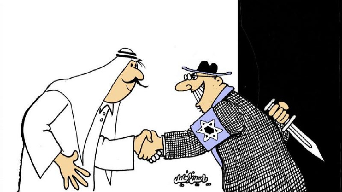 كاريكاتير / التطبيع مـع الكيـان الصهيوني
