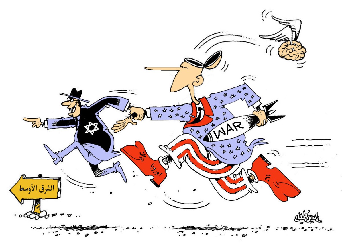 كاريكاتير / أمريكا في الشرق الأوسط