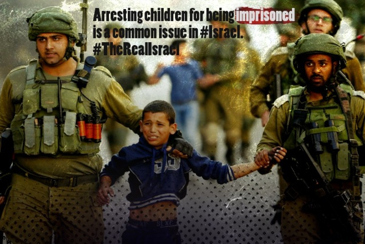 arresting children for being imprisoned