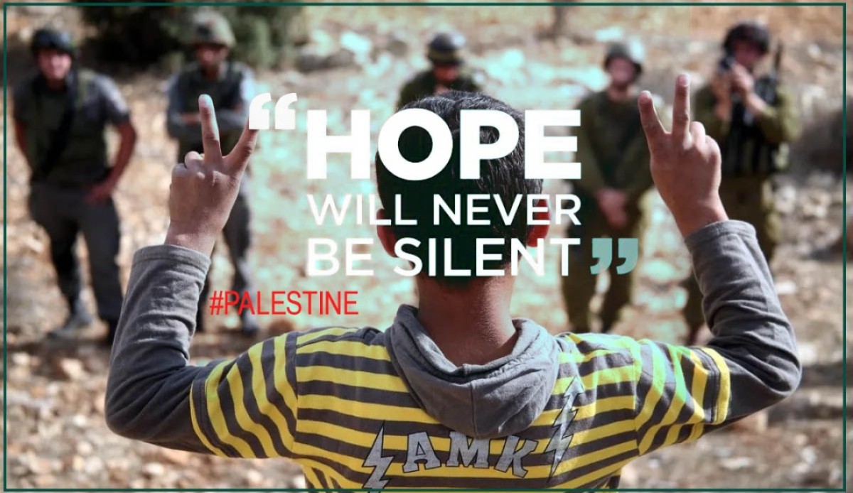 hope will never be silent