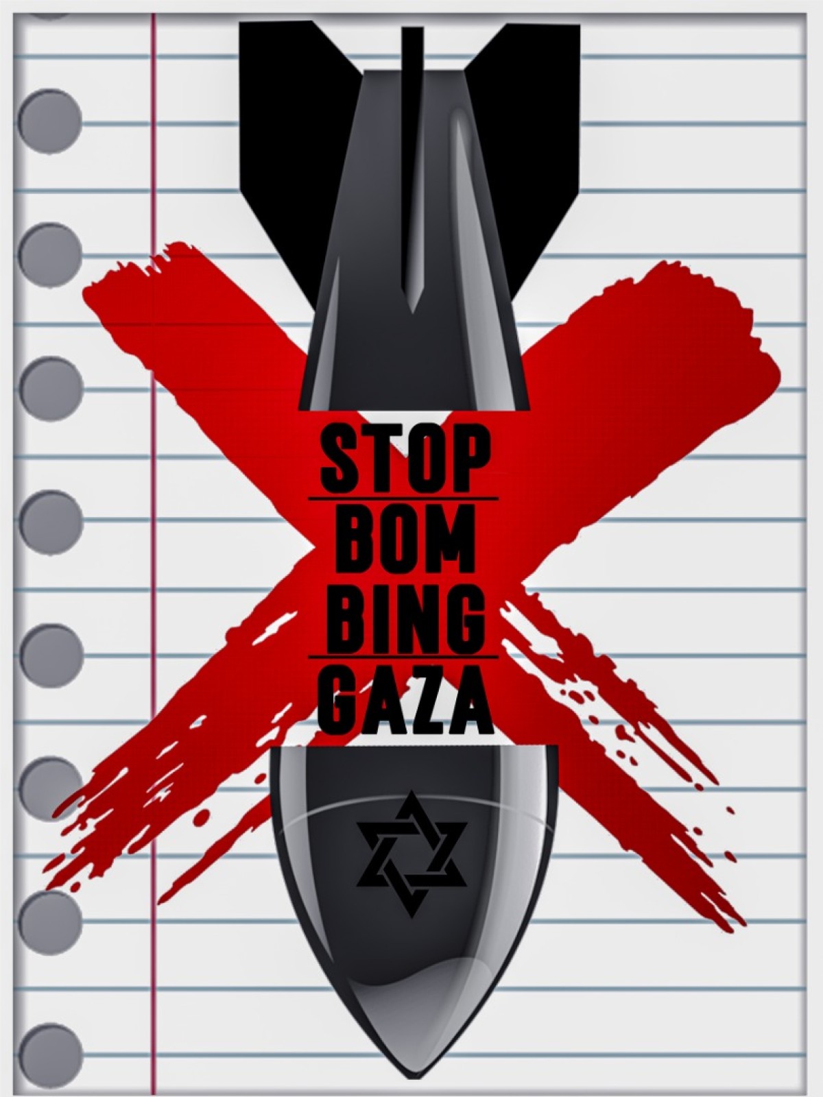 stop bombing Gaza