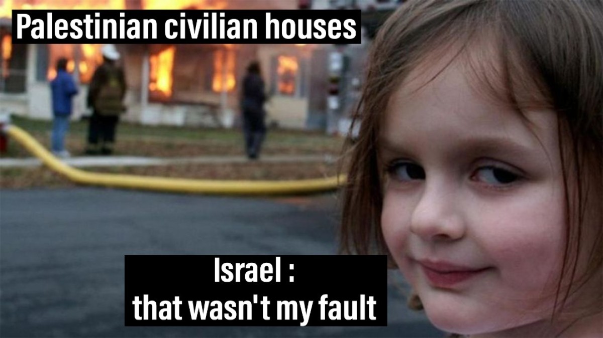 Palestinian civilian houses