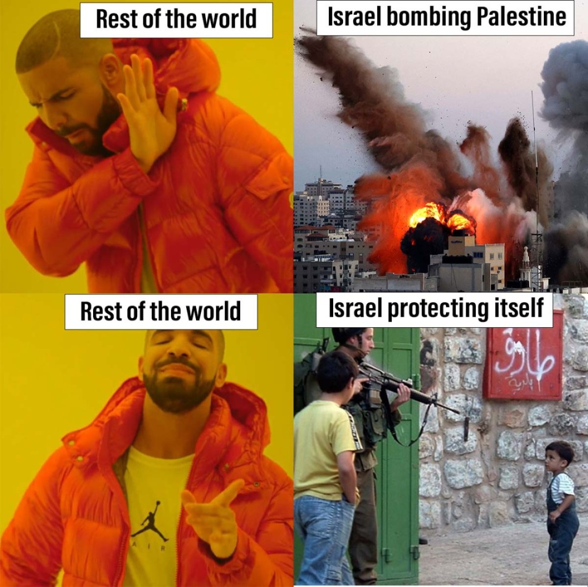 Israel protecting itself