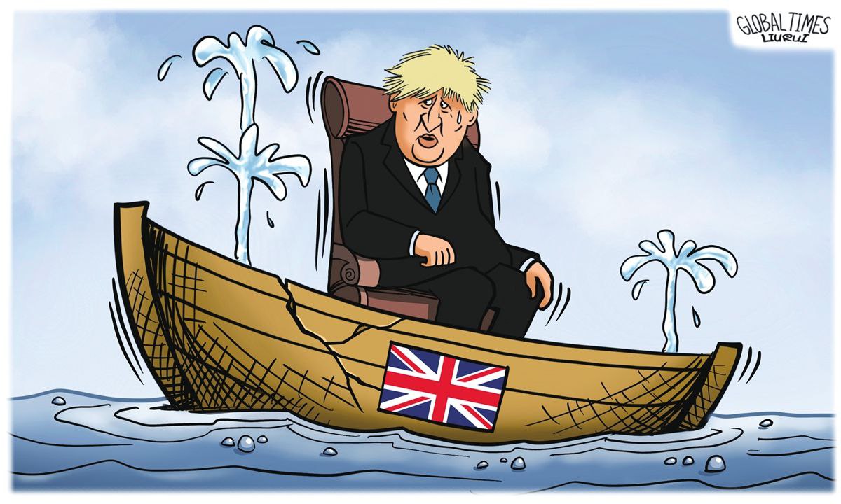 BorisJohnson is about to flee his sinking ship.