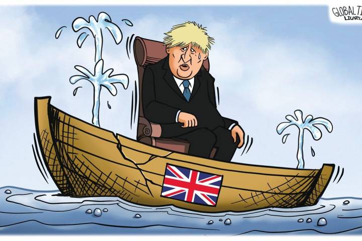 BorisJohnson is about to flee his sinking ship.