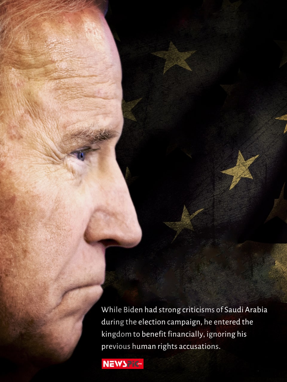 while Biden had strong criticisms of Saudi Arabia during the election campaign he entered kingdom to benefit financially