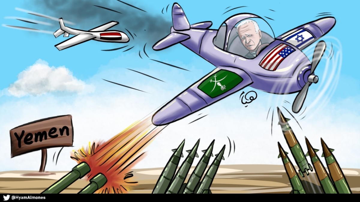 كاريكاتير / رحلة بايدن إلى السعودية