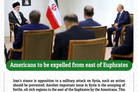 Americans to be expelled from east of Euphrates