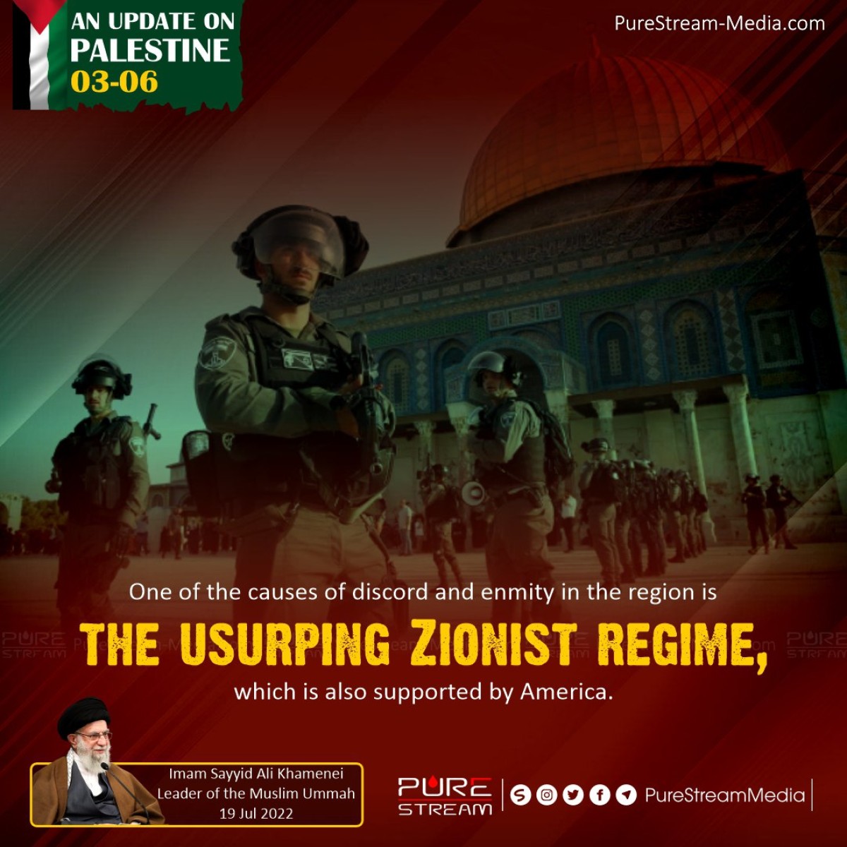 the usurping Zionist regime