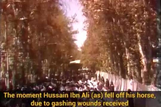 Ayatollah Khamenei narrates the martyrdom of Imam Hussain's 11 year-old nephew