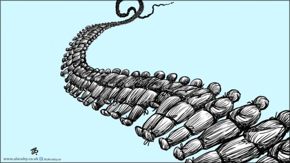 كاريكاتير / الضحايا في غزة