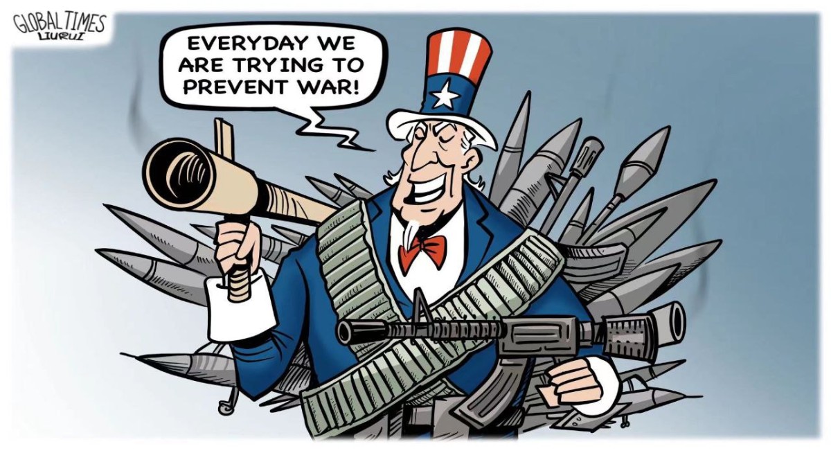 EVERYDAY WE ARE TRYING TO PREVENT WAR!