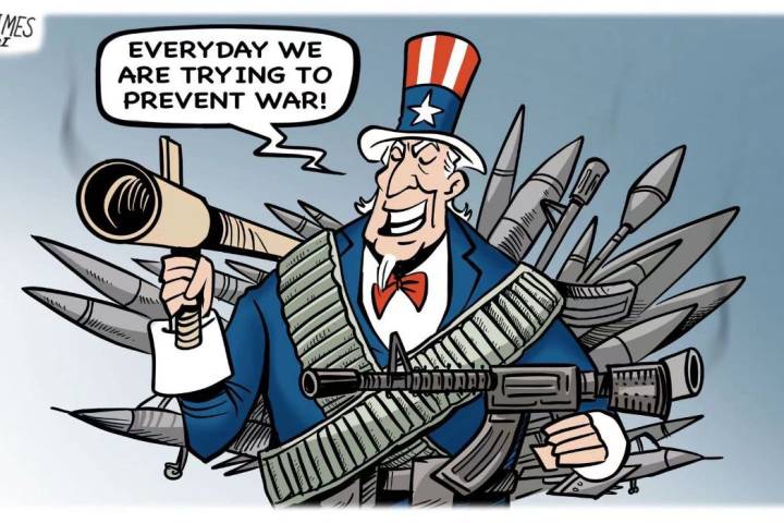 EVERYDAY WE ARE TRYING TO PREVENT WAR!
