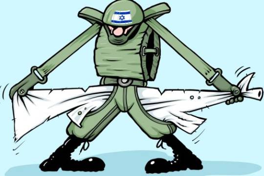 كاريكاتير / جيش الاحتلال الصهيوني