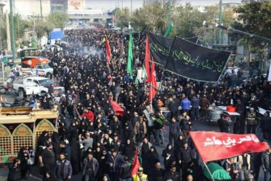 مسيرة الأربعين وقدرتها على مواجهة خطط الأعداء وتوحيد المسلمين والتلاحم بين الشعبين الإيراني والعراقي