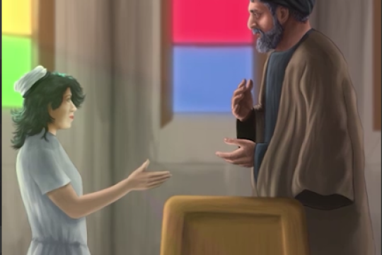 ماجرای دست دادن یک زن مسیحی با امام موسی صدر