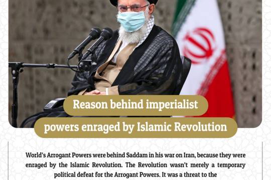 Reason behind imperialist powers enraged by Islamic Revolution
