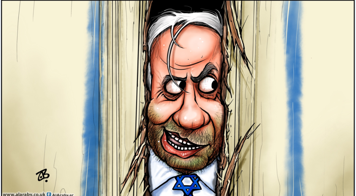 كاريكاتير / عودة نتنياهو