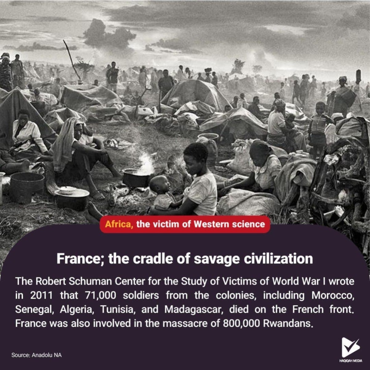 France; the cradle of savage civilization