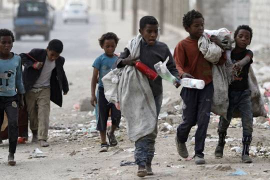 الوضع الكارثي لنساء وأطفال اليمن