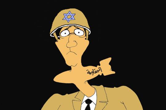 كاريكاتير / المقاومة والكيان الصهيوني