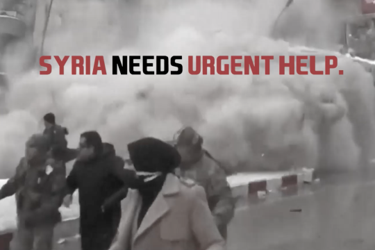 Syria needs urgent HELP.