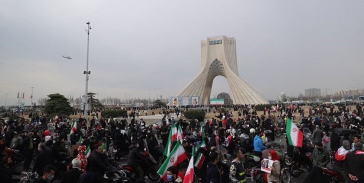 مسيرات ذكرى انتصار الثورة الاسلامية تعم أرجاء ايران