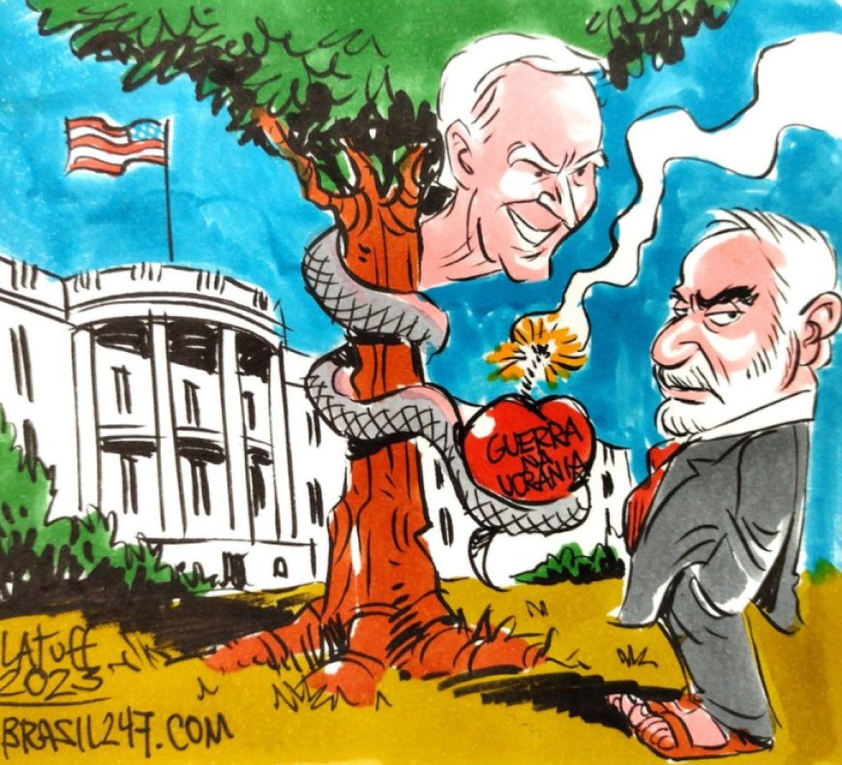 Lula and Biden meet in Washington.
