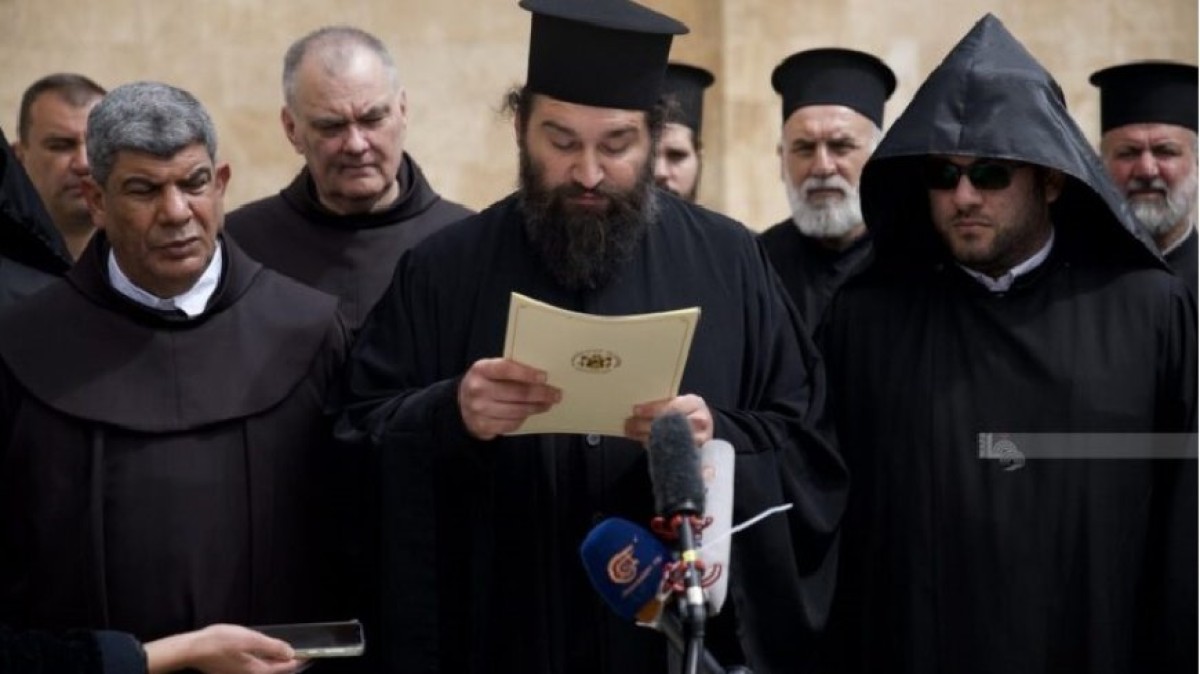 Al Quds churches reject occupation restrictions on Christians