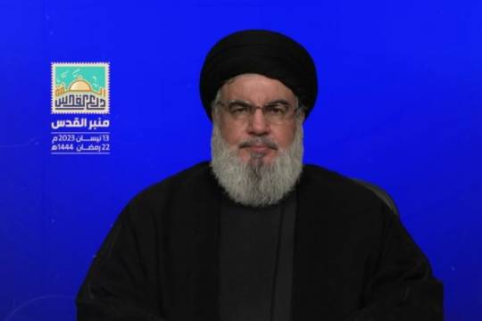 Nasrallah: 'Quds Day' is the main part of the struggle to liberate Palestine