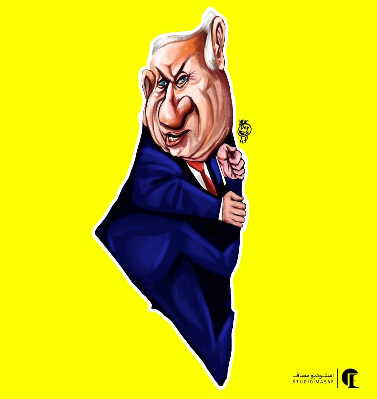 نتانیاهو در محاصره