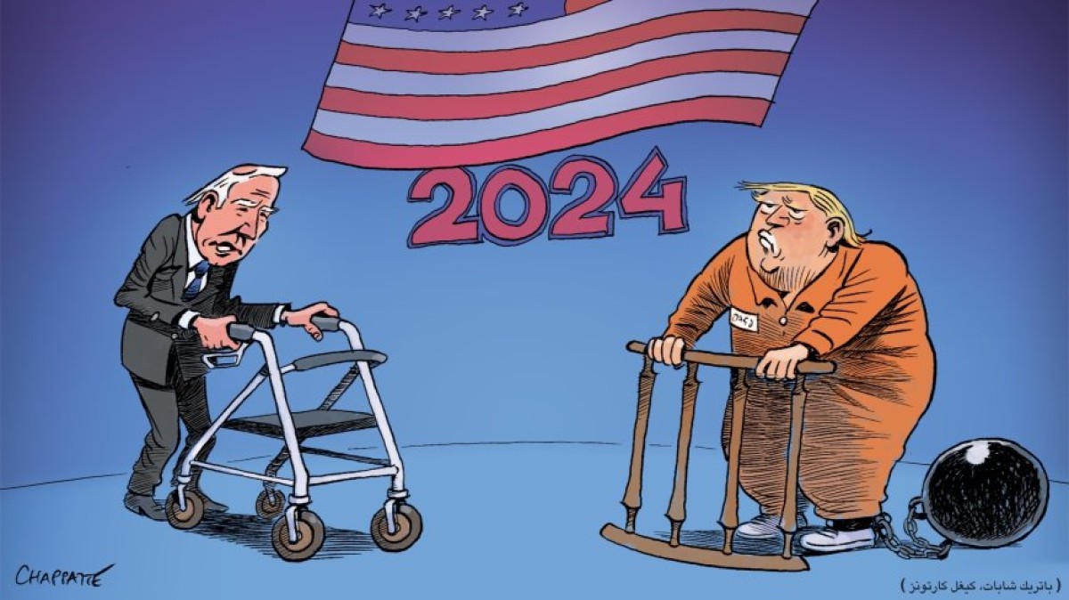 كاريكاتير / مرشحيّ الرئاسة الأميركية!