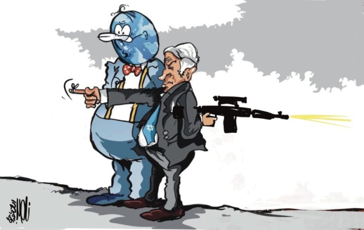 كاريكاتير / الخداع الصهيوني