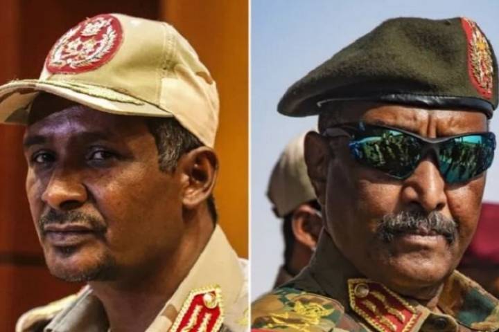 Sudan at war in favor of the West