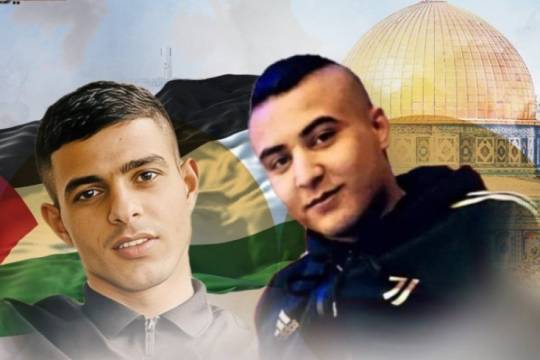 Martyrdom of two Palestinians during the Zionist attack on Tulkarm