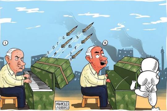 كاريكاتير / القبة الحديدية .. غزة
